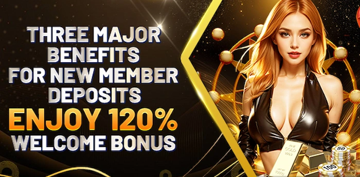 First 5 Deposit Bonus Up to 120%